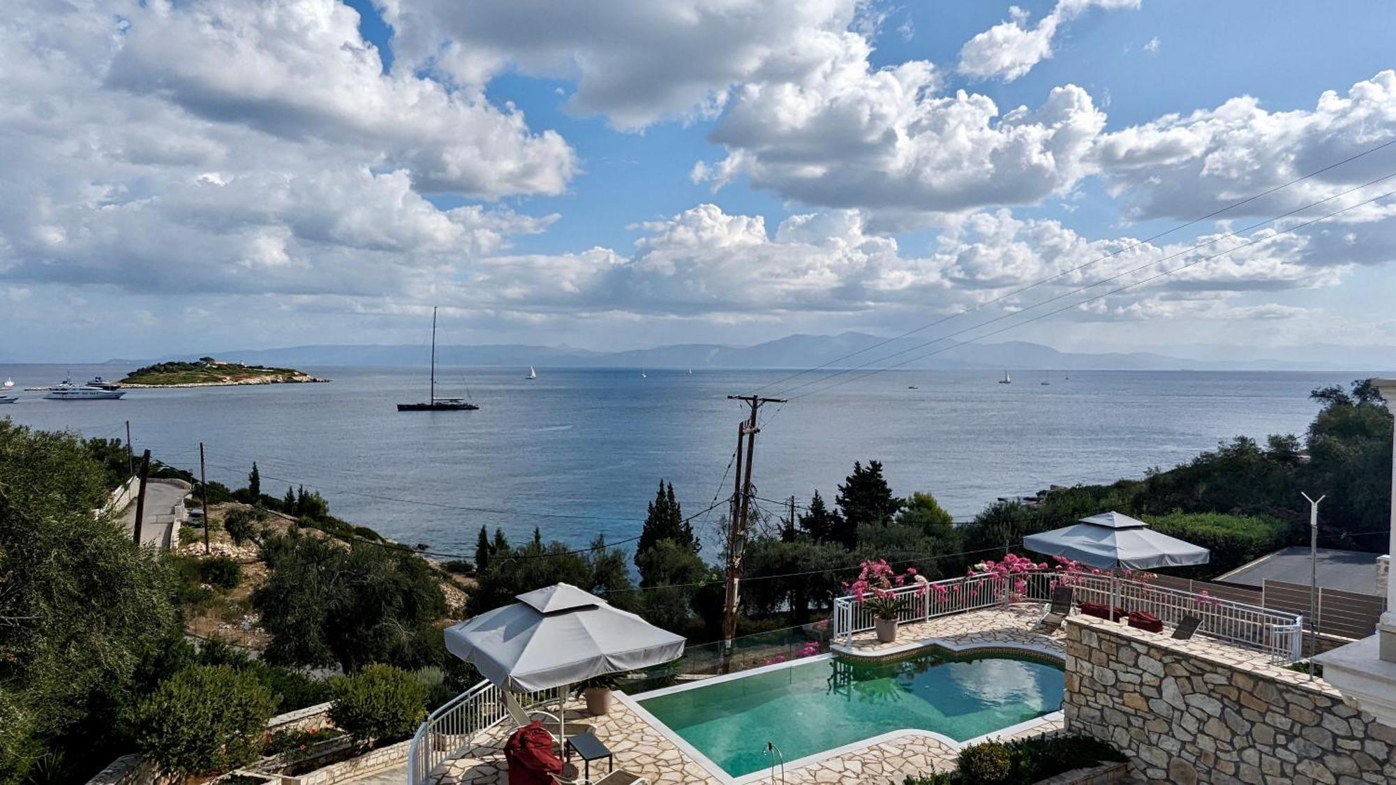 Villa Avgerini Paxos Gáiosz Kültér fotó