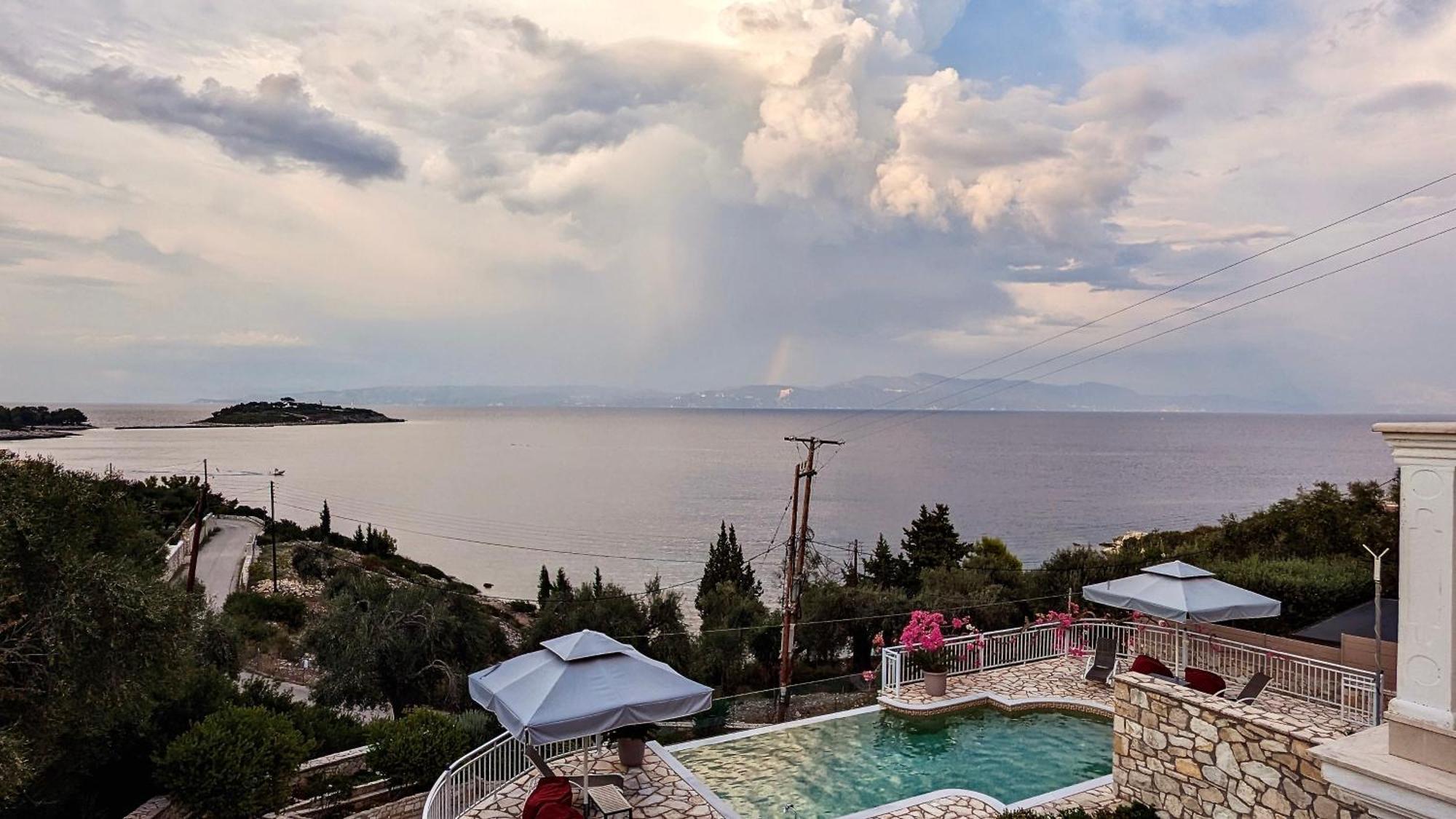 Villa Avgerini Paxos Gáiosz Kültér fotó