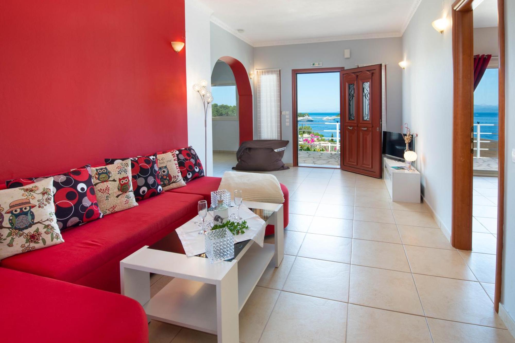 Villa Avgerini Paxos Gáiosz Kültér fotó